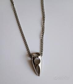 Collana Unisex in acciaio artigianale 