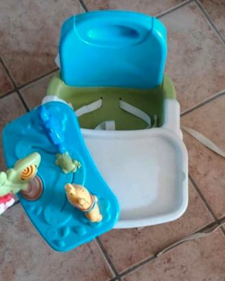 seggiolino alzasedia marca Fischer price 