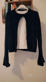 Cardigan blu