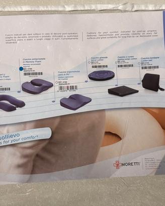 Cuscino sanitario (tipo ciambella) in memory foam