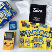 Nintendo Gameboy color edizione limitata pokemon