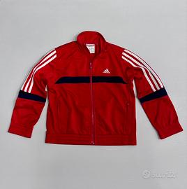 Giacca della Tuta Adidas Bambino/A - Rossa e nero