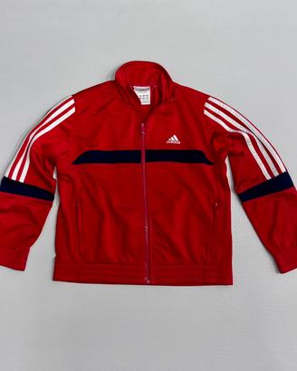 Giacca della Tuta Adidas Bambino/A - Rossa e nero