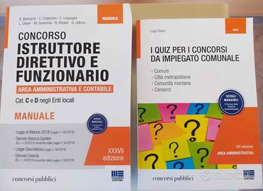Manuale e test per concorso amministrativo C-D