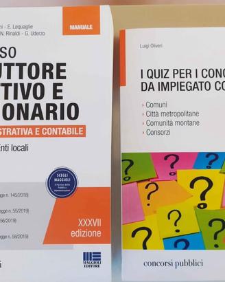 Manuale e test per concorso amministrativo C-D