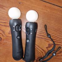 2 controller psmove+gioco Wonderbook