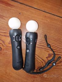 2 controller psmove+gioco Wonderbook