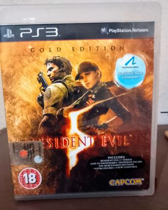 residebt evil 5 Gold edition PS3 