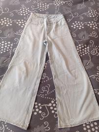 jeans gamba larga 164cm 13/14 anni