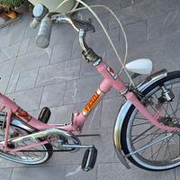 Bicicletta Graziella Vicini pieghevole - '80