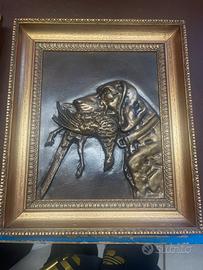 Quadri di ottone bronzo