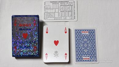 Dal Negro mazzo 54 carte poker pubblicità OGGI