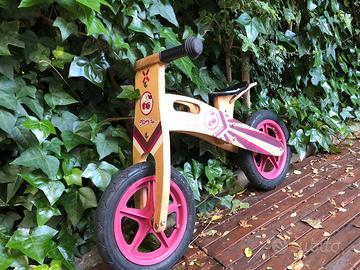 Bicicletta di legno 12”