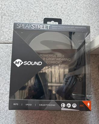 Cuffia audio on ear My Sound con micr