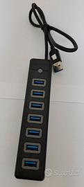 HUB 7 prese USB 3.0 marca ORICO