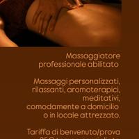 Massaggiatore per il tuo momento  di relax