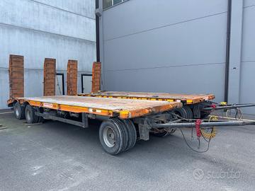 RIMORCHIO CARRELLONE BERTOJA 3 ASSI - 2002