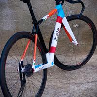 TELAIO CARBONIO BICICLETTA CORSA NUOVO ITALIA