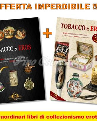 2 Libri rari OGGETTI EROTICI per Fumatori