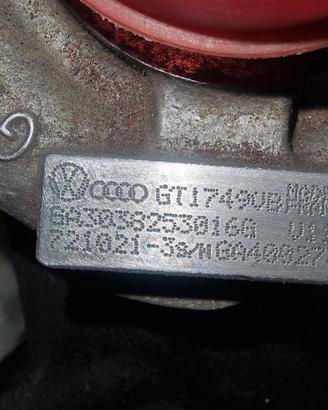 TURBINA  VW  GOLF 4 GTI   1.9 TDI 150 CV