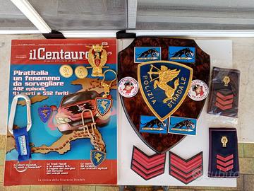 Crest e medaglie Polizia Stradale e altro