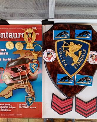Crest e medaglie Polizia Stradale e altro