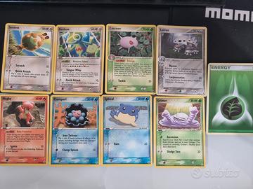 Lotto Carte Pokémon EX La Leggenda di Mew 2006 ENG