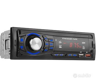 Autoradio Bluetooth 1 DIN USB SD AUX Vivavoce