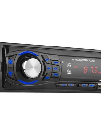 Autoradio Bluetooth 1 DIN USB SD AUX Vivavoce