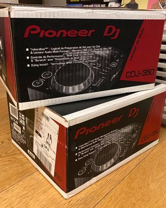 Pioneer CDJ 350 – Coppia – Pari al nuovo – Boxati