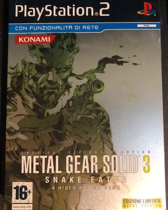 Metal Gear Solid 3 Snake Eater playstation 2