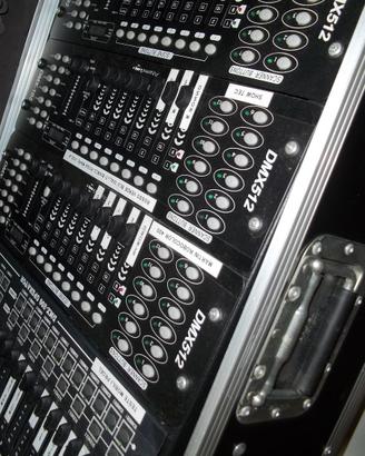 MIXER LUCI DMX 512
