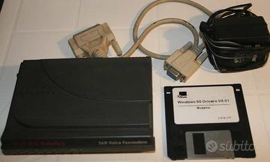 us robotics 56k voice faxmodem (modem vintage)