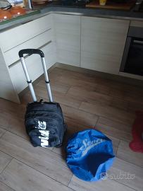 zaino trolley scolastico invicta
