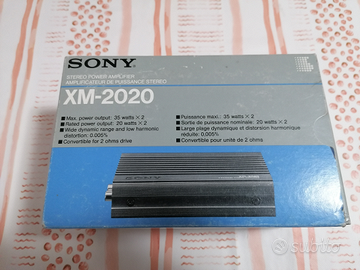 Sony xm 2020 amplificatore car audio