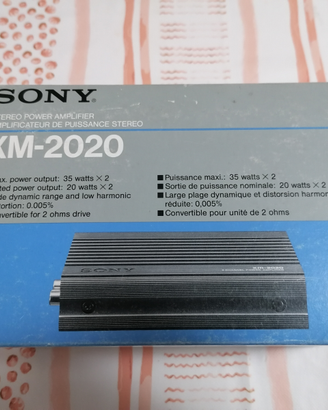Sony xm 2020 amplificatore car audio