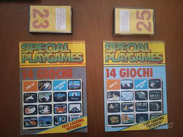 Special Playgames 23 e 25 con giochi per C64 e ZX