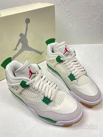 Jordan 4 Retro SB Verde Bianco Taglia 41