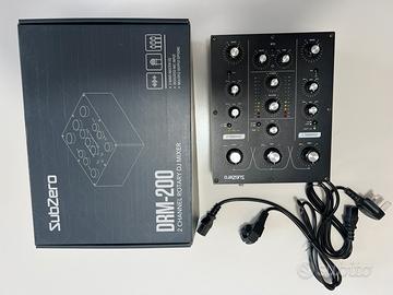 SubZero Mixer DJ rotativo a 2 canali