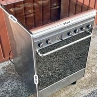 Cucina gas 4 fuochi smeg con forno ventilato