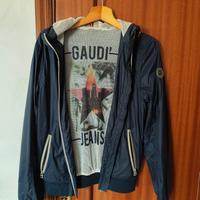 Giacca a Vento Gaudì Jeans – Blu Navy con Cappucci