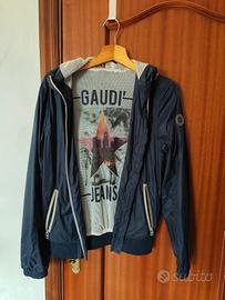 Giacca a Vento Gaudì Jeans – Blu Navy con Cappucci