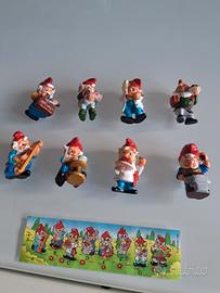 KINDER SORPRESA  NANI ARTIGIANI 1992 +1 CARTINA 