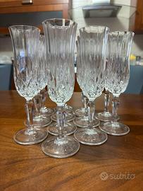 12 flute per prosecco in cristallo RCR nuovi