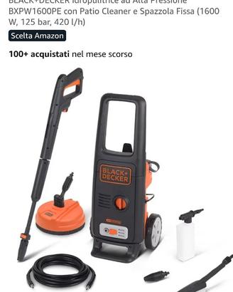 BLACK+DECKER Idropulitrice ad Alta Pressione BXPW1