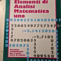 Elementi di Analisi Matematica uno