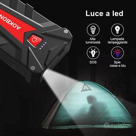 Avviatore di Emergenza 1200A 13200mAh Avviatore Ba