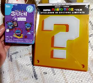 Film super mario 4k steelbook e stitch action