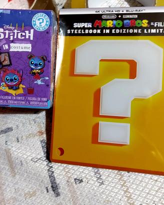 Film super mario 4k steelbook e stitch action