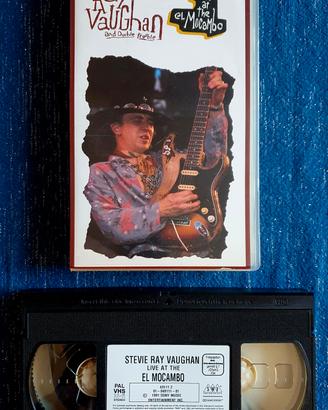 VHS Stevie Ray Vaughan - Live at the Mocambo